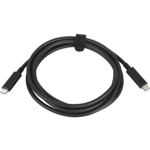 Lenovo Lenovo - USB cable - USB-C (M) to USB-C (M) - 20 V - 3 A - 6.6 ft - for IdeaPad 1 14, 3 14, ThinkBook 14s Yoga G2 IAP, ThinkCentre M90q Gen 3, ThinkPad T14s Gen 3