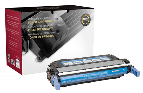 Clover Technologies Group, LLC CIG Compatible Cyan Toner Cartridge for Color LJ CP4005 (Alternative for HP CB401A 642A) (7500 Yield)
