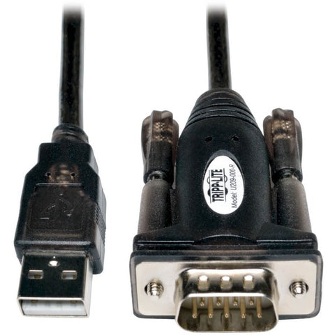 Tripp Lite USB to Serial Adapter (USB-A Male to DB9M)
