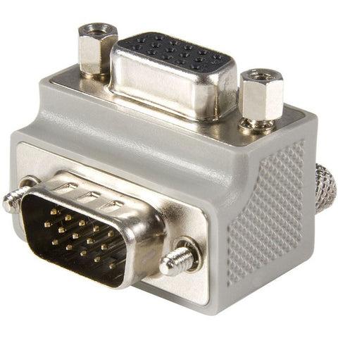 StarTech VGA Adapter Cable - Type 1 - Right Angle VGA (m) - VGA (f)