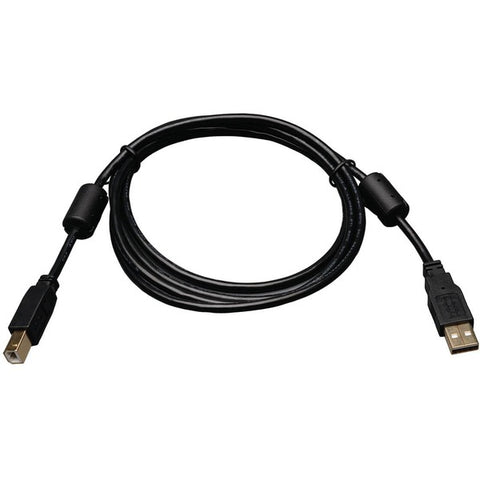 Tripp Lite 6-ft. USB2.0 A/B Gold Device Cable with Ferrite Chokes