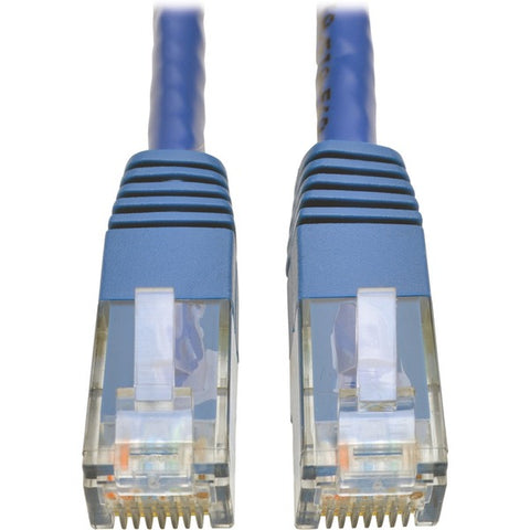Tripp Lite Cat6 Gigabit Molded Patch Cable (RJ45 M/M), Blue, 20 ft