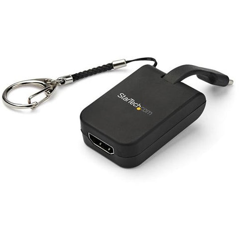 StarTech Portable USB-C to HDMI Adapter with QuickConnect Keychain