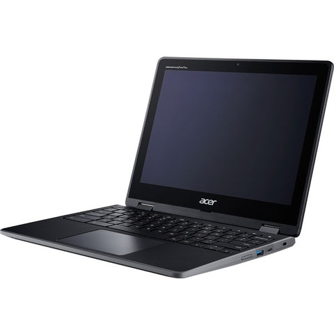Acer, Inc Acer Chromebook Spin 512 R851TN-P4FF - Flip design - Pentium Silver N5030 / 1.1 GHz - Chrome OS - UHD Graphics 605 - 8 GB RAM - 64 GB eMMC - 12" IPS touchscreen 1366 x 912 (HD+) - Wi-Fi 5 - shale black - kbd: US