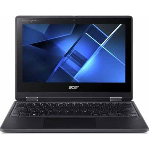 Acer, Inc Acer TravelMate Spin B3 TMB311R-31-C45D - Flip design - Celeron N4020 / 1.1 GHz - Win 10 Pro 64-bit National Academic - UHD Graphics 600 - 4 GB RAM - 64 GB eMMC - 11.6" AHVA touchscreen 1366 x 768 (HD) - Wi-Fi 5 - shale black - kbd: US Intl