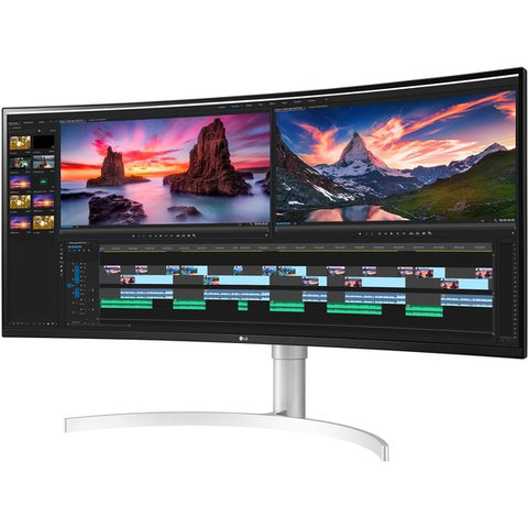 LG Electronics Ultrawide 38WN95C-W Widescreen Gaming LCD Monitor