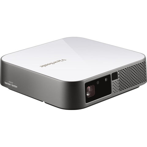 Viewsonic Corporation ViewSonic M2e - DLP projector - LED - 3D - 1000 ANSI lumens - Full HD (1920 x 1080) - 16:9 - 1080p - 802.11a/b/g/n wireless / Bluetooth 4.2