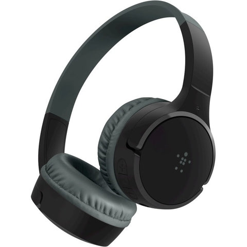 Belkin International, Inc Belkin SoundForm Mini - Headphones with mic - on-ear - Bluetooth - wireless, wired - 3.5 mm jack - black