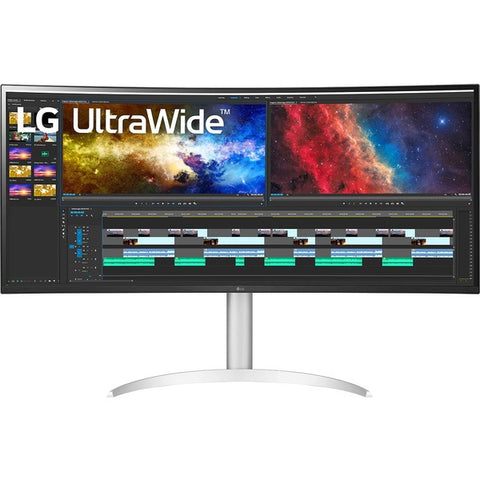 LG Electronics 38'' Curved UltraWide QHD IPS HDR Monitor with USB Type-C