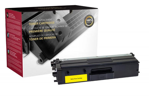 Clover Technologies Group, LLC Extra High Yield Yellow Toner Cartridge for Brother TN436Y