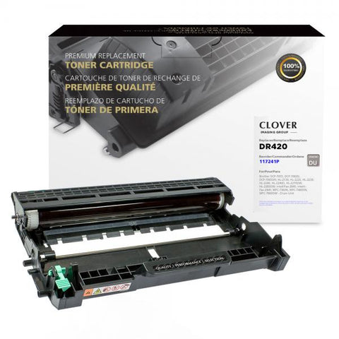 Clover Technologies Group, LLC Remanufactured Drum Unit for Brother DR420