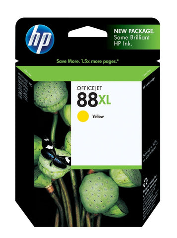 HP 88XL (C9393AN) High Yield Yellow Original Ink Cartridge (1540 Yield)