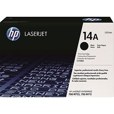 HP HP 14A (CF214A) Black Original LaserJet Toner Cartridge (10000 Yield)